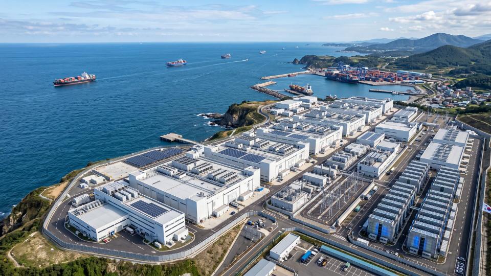 照片：沿海 AI 数据中心园区